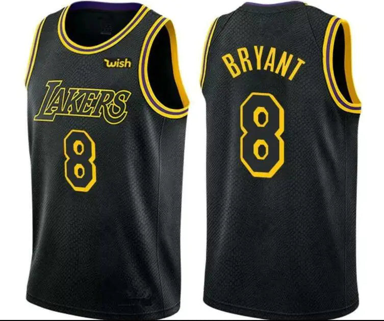 Lakers Kobe Bryant Jersey, Basketball Uniform 8 & 24