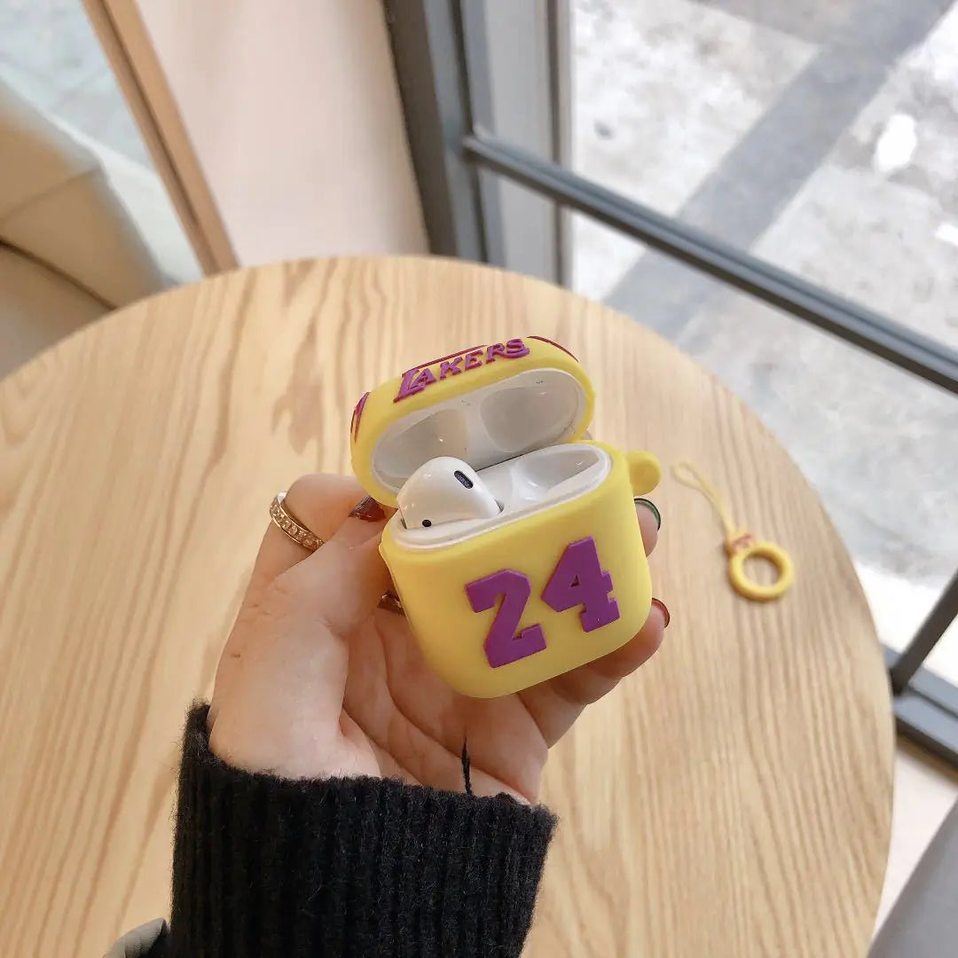 Kobe 24 Jersey Earbud Case for AirPods (Creative Design)