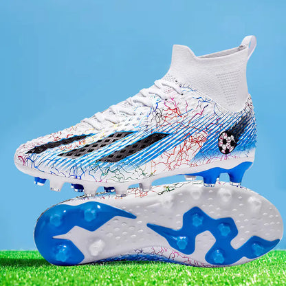 Messi High-Top Soccer Cleats for Kids and Adults