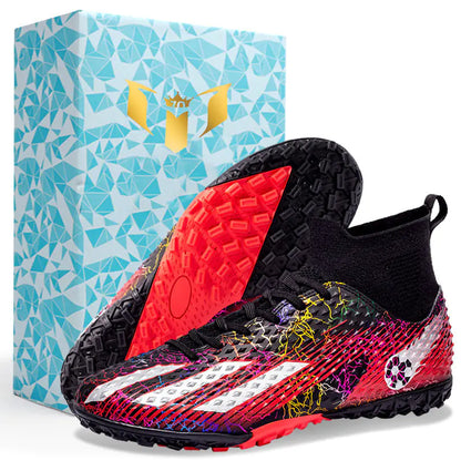 Messi High-Top Soccer Cleats for Kids and Adults