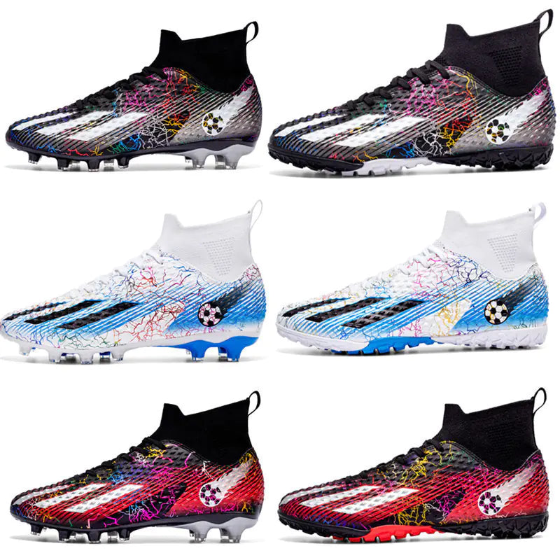 Messi High-Top Soccer Cleats for Kids and Adults