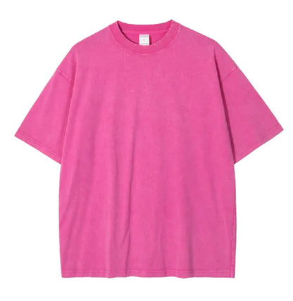 Batik Crew Neck Cotton T-Shirt