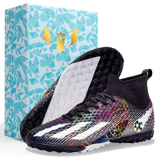 Messi High-Top Soccer Cleats for Kids and Adults