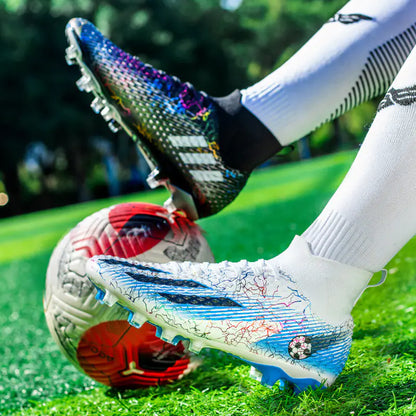Messi High-Top Soccer Cleats for Kids and Adults