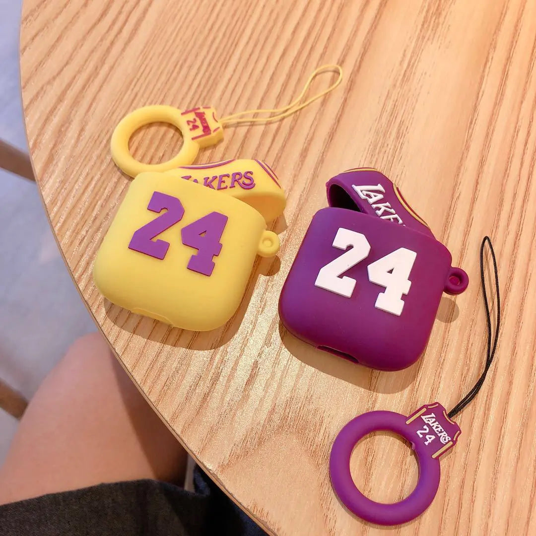 Kobe 24 Jersey Earbud Case for AirPods (Creative Design)