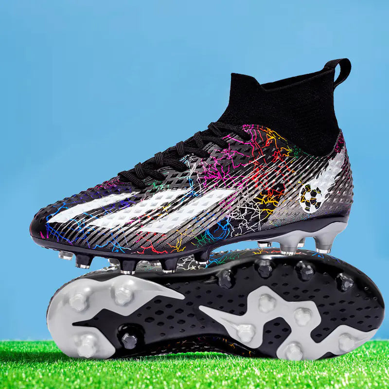 Messi High-Top Soccer Cleats for Kids and Adults